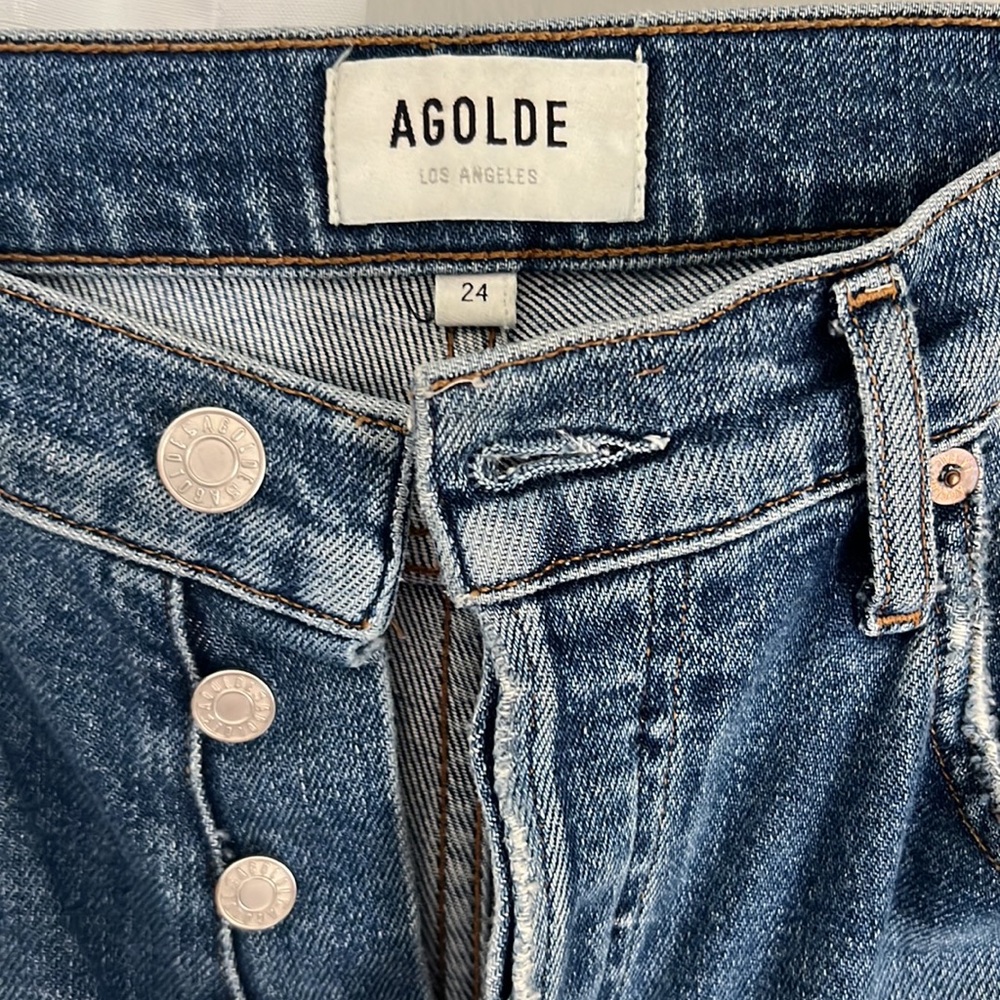 AGOLDE Nico skinny jeans